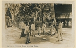 Picture of Malay & Chinese Boys Playing Tops